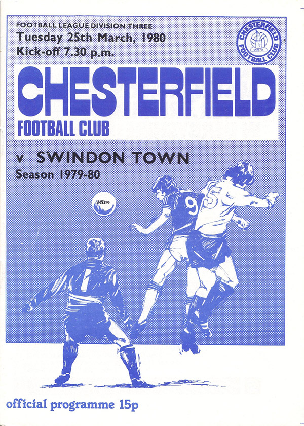 <b>Tuesday, March 25, 1980</b><br />vs. Chesterfield (Away)